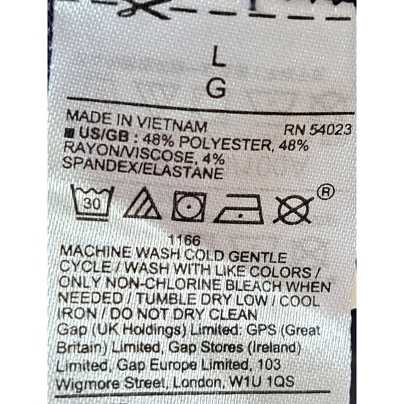 Gap Women's L Long Sleeve Softspun Cowlneck Sweater Black Marled Tunic - Picture 7 of 8